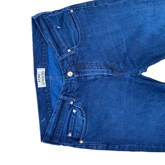 Vintage Acne Studios Jeans Size 32 ACE OD Blue - Picture 7 of 11